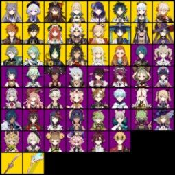 【NA】 AR58 | 54 characters | 20 legendary characters | 2 legend weapons 1